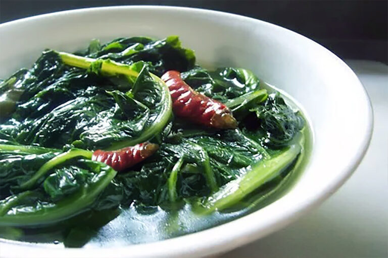 Kashmiri Monj Haakh Recipe