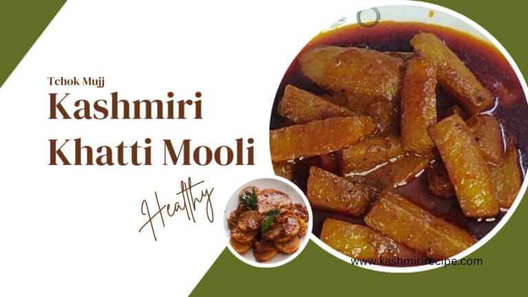 Kashmiri Khatti Mooli Recipe